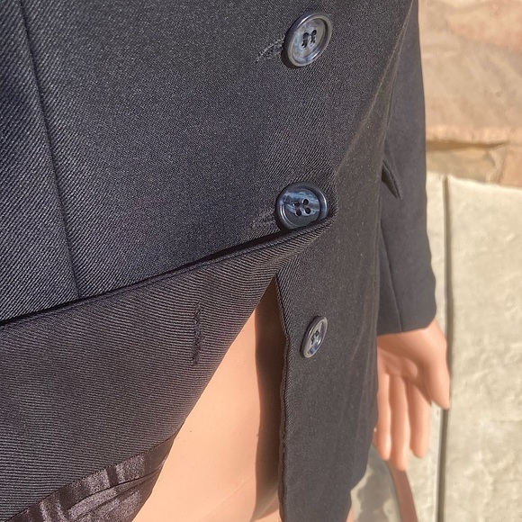 Devon Aire Equestrian Hunt Show Coat Black Vintage - Picture 11 of 12